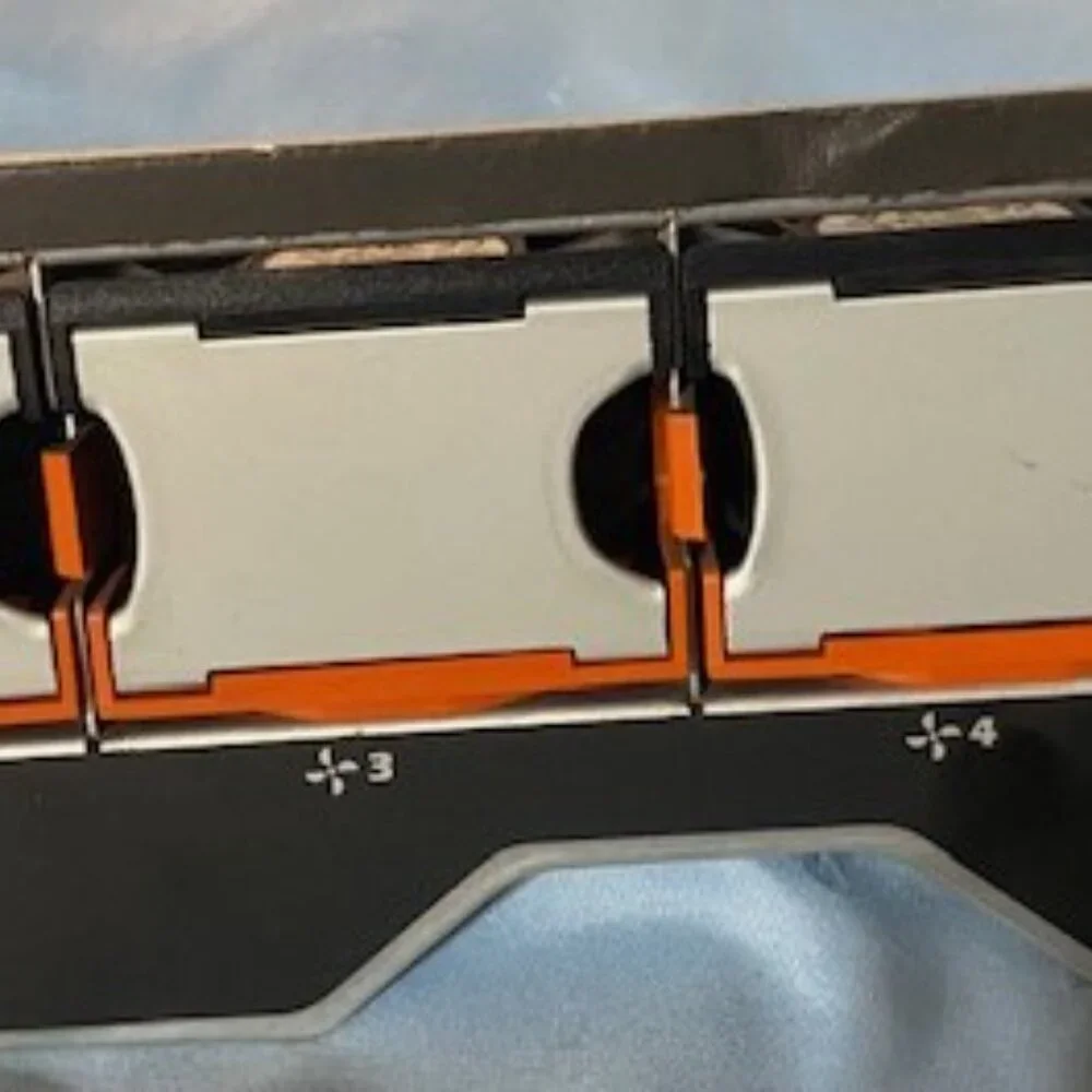 Genuine Dell PowerEdge 6-Slot Fan Cage Assembly 6 Fans